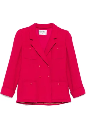CHANEL Enkeltradet blazer fra 1990