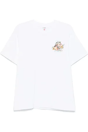 Casablanca T-shirt med tryk