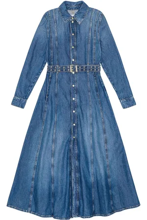 Ganni Lang denimkjole
