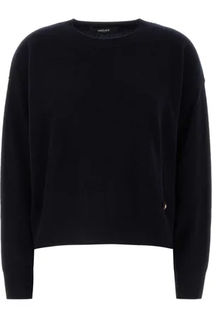 VERSACE Sweater med logoplade