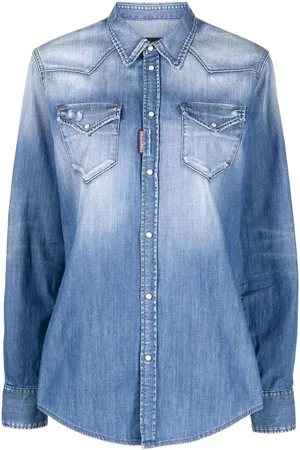Dsquared2 Denimskjorte med knapper