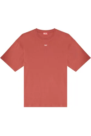 Diesel T-shirt i økologisk bomuld med logomærke