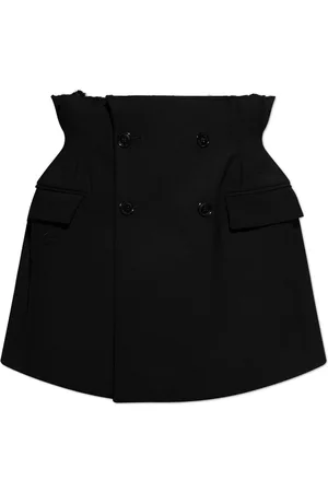 Vetements Kort nederdel med rå kant