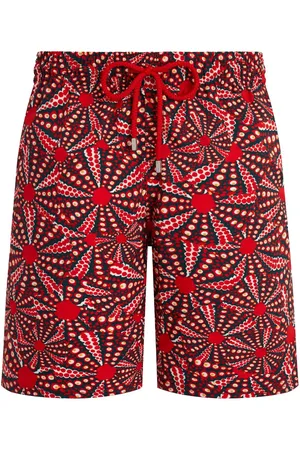 Vilebrequin Badeshorts med Oursinades-tryk