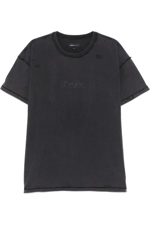 Purple Brand T-shirt med logotryk
