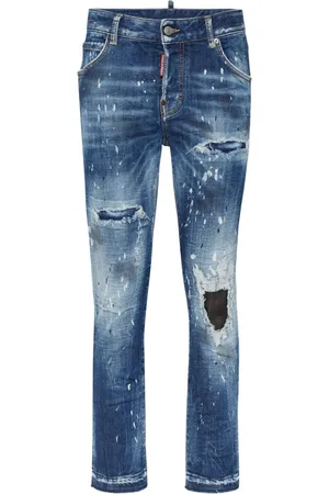 Dsquared2 Skinny-jeans med slitageeffekt