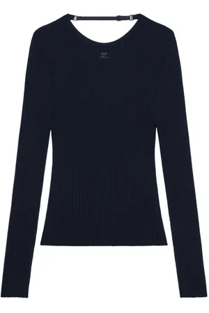 Courrèges Trøje med stropdetalje
