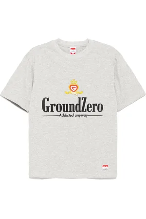 Ground Zero T-shirt med logotryk