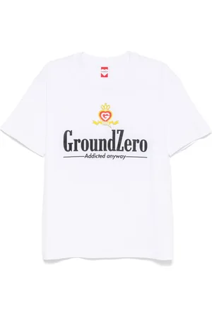 Ground Zero T-shirt med logotryk