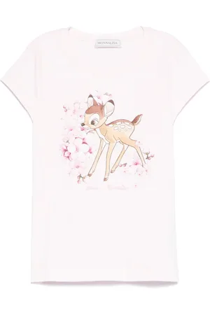 MONNALISA X Disney T-shirt med Bambi-tryk