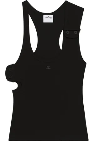 Courrèges Ribbet tanktop fra 90