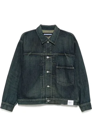 NEIGHBORHOOD Forvasket type-1 denimjakke