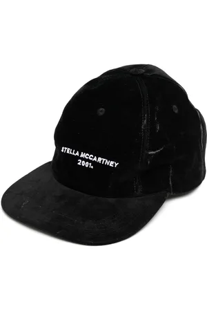 Stella McCartney Baseballkasket i denim med broderet logo fra 2001