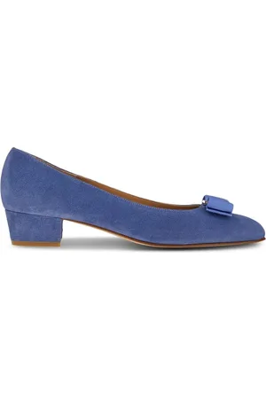 Salvatore Ferragamo Vara Bow pumps i ruskind