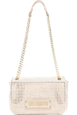 Moschino Skuldertaske med nitter