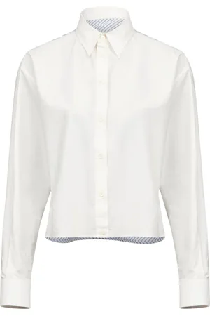 Maison Margiela Cropped skjorte