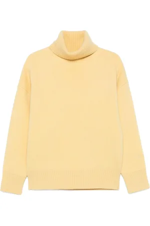Totême Sweater i dobbelt strik med rullekrave