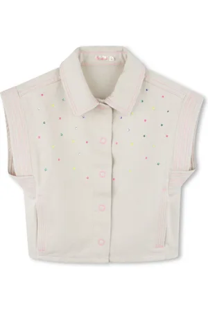 Billieblush Vest med krystaludsmykning