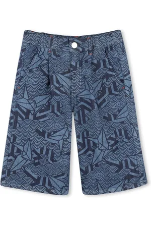 Kenzo Bermuda-shorts med geometrisk tryk