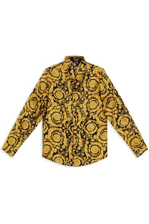VERSACE Skjorte med baroktryk