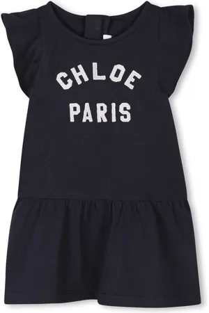 Chloé Kjole med broderet logo