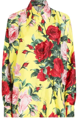 Dolce & Gabbana Blomstret skjorte