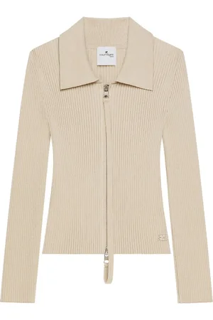 Courrèges Cardigan med lynlås