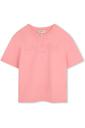 Lanvin T-shirt med logobroderi