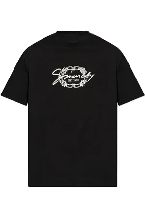 Givenchy T-shirt i bomuld med medaljon-logo