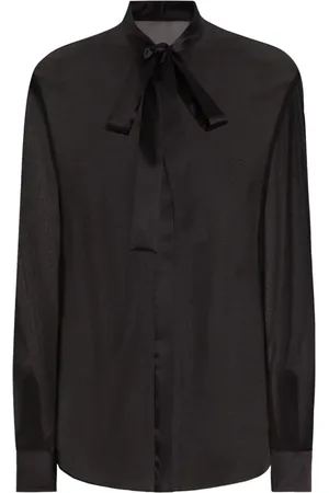 Dolce & Gabbana Gennemsigtig skjorte