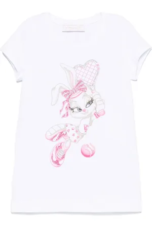 MONNALISA T-shirt med illustration-tryk