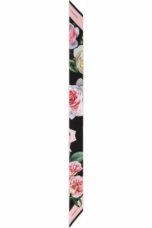 Dolce & Gabbana Hovedtørklæde med blomstertryk