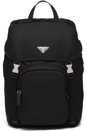Prada Rygsæk med snoretræk og logoplade