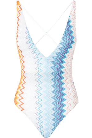 Missoni Badedragt med zigzagmønster