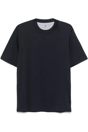 Brunello Cucinelli T-shirt med rund hals