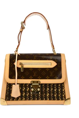 LOUIS VUITTON Tweedy GM håndtaske med lynlås fra 2003