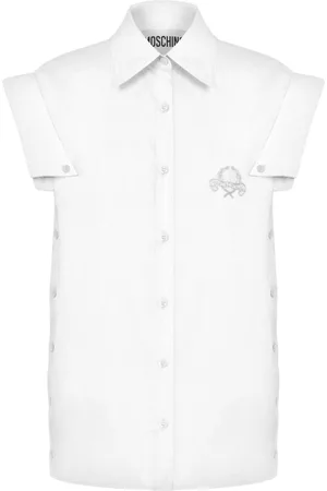 Moschino Skjorte med broderet logo
