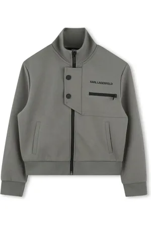 Karl Lagerfeld Jakke med logoapplikation