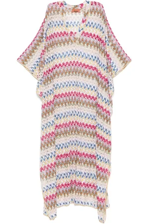 Missoni Hæklet strand-cover-up i lamé
