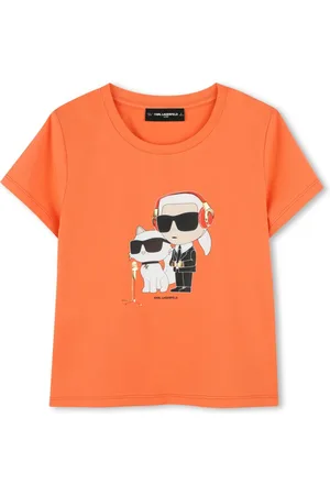 Karl Lagerfeld T-shirt med grafisk tryk