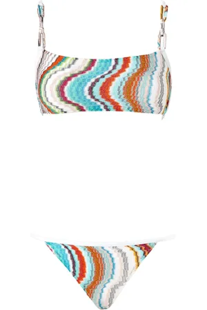 Missoni Zigzagstrikket bikinisæt