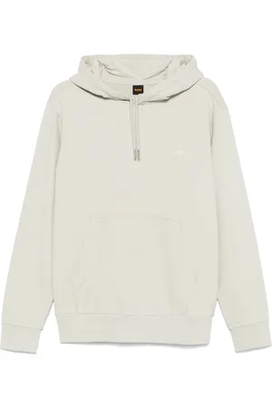 HUGO BOSS Hættetrøje med broderet logo