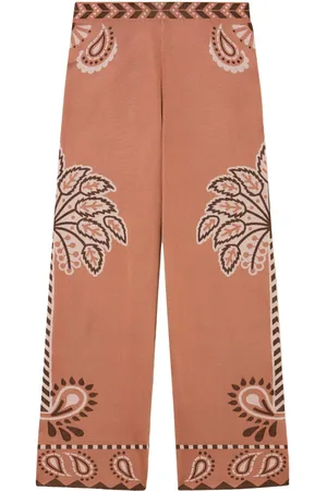 Alanui Wild Wonder Foulard palazzo-bukser