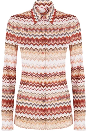Missoni Skjorte i lamé med zigzag-mønster