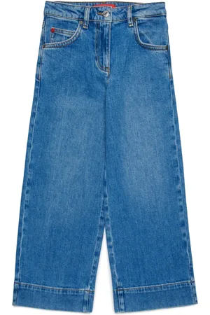 MAX&Co. Kids Cropped jeans med brede ben