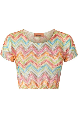 Missoni Zigzag-strikket top