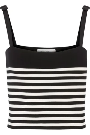 Nina Ricci Strikket tanktop med striber