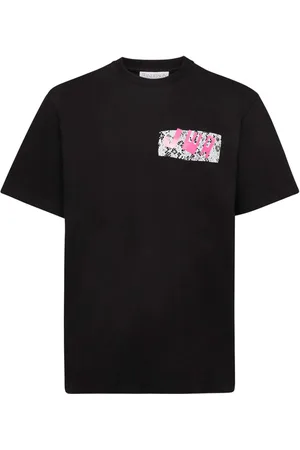 J.W.Anderson JWA T-shirt med blondetryk