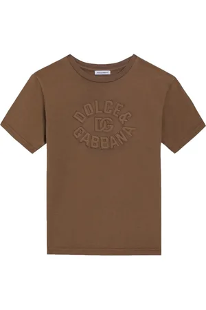 Dolce & Gabbana T-shirt med præget logo