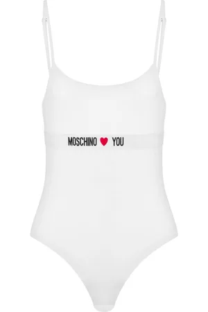 Moschino Bodysuit med logobånd